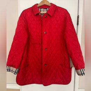 Burberry Red Jacket Size XL